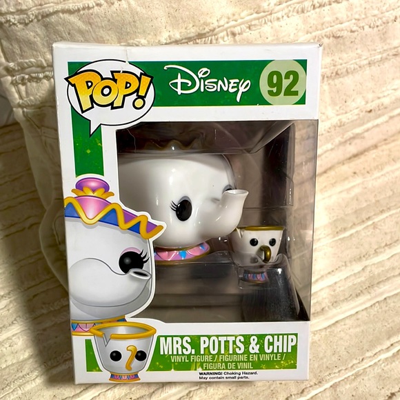 Funko | Toys | Disney Funko Pop Mrs Potts Chip Beauty And The Beast No ...